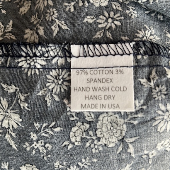 NWOT Good Company Austin Based Button Down 100% Cotton Shirt Navy XL - Picture 9 of 9